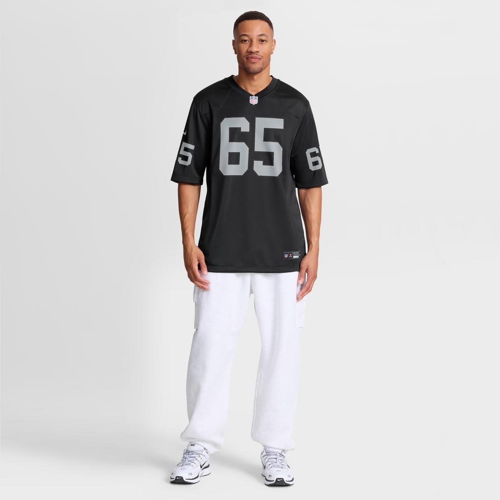 Tyler Linderbaum Las Vegas Raiders Team Game Jersey - Black
