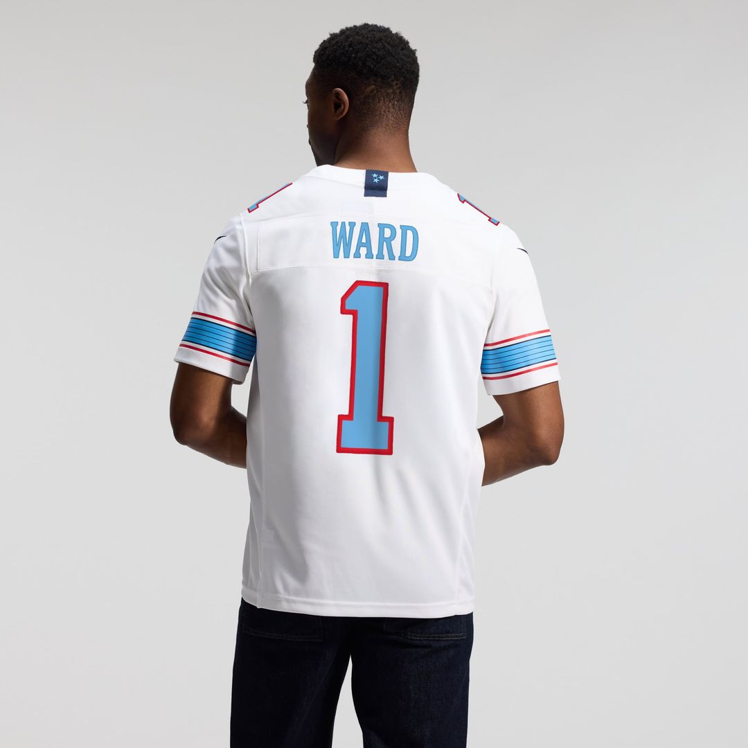 Cameron Ward Tennessee Titans Vapor F.U.S.E. Stitched Limited Jersey - White