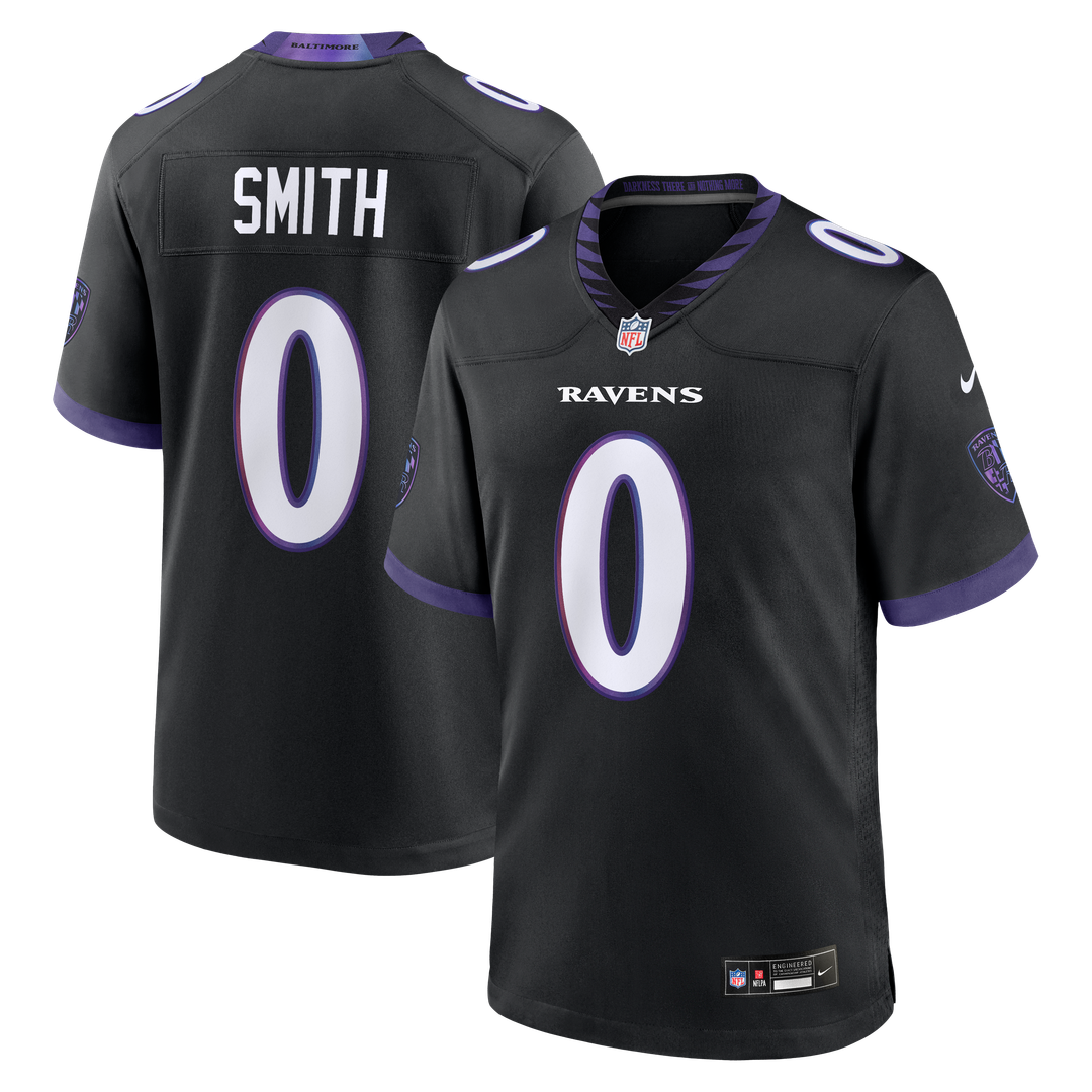 Roquan Smith Baltimore Ravens Alternate Game Jersey - Purple