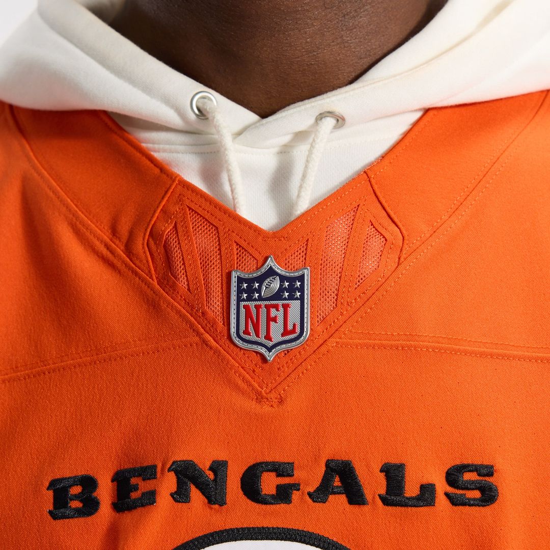 Joe Burrow Cincinnati Bengals Team Vapor F.U.S.E. Elite Jersey - Orange