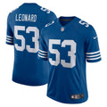 Men's Darius Leonard Royal Indianapolis Colts Alternate Vapor Limited Jersey