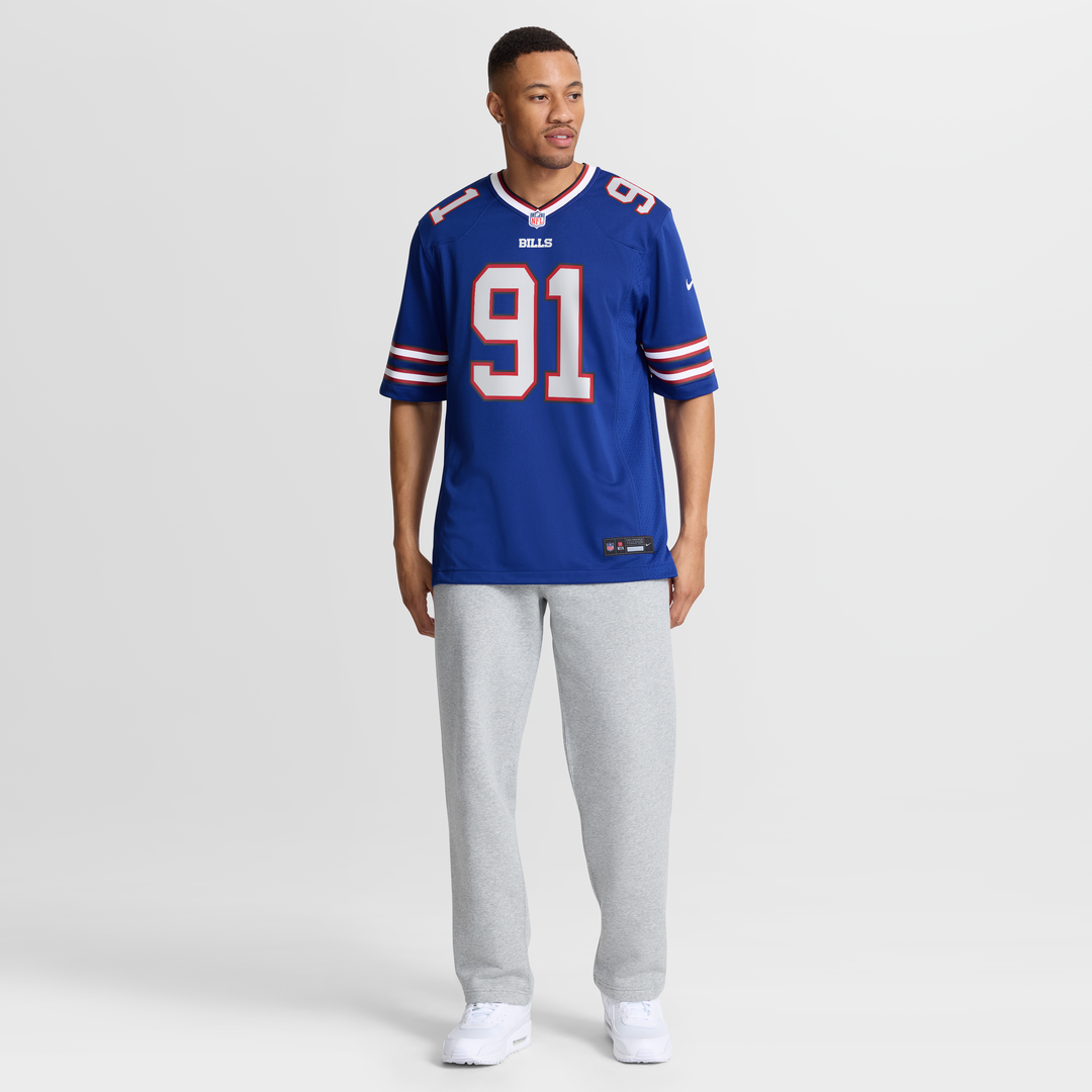 Ed Oliver Buffalo Bills Team Game Player Jersey - Royal