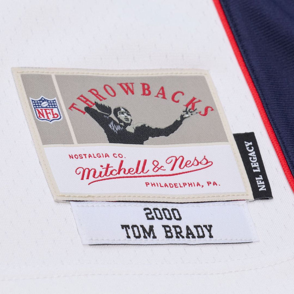 Tom Brady New England Patriots 2000 Legacy Replica Jersey - White