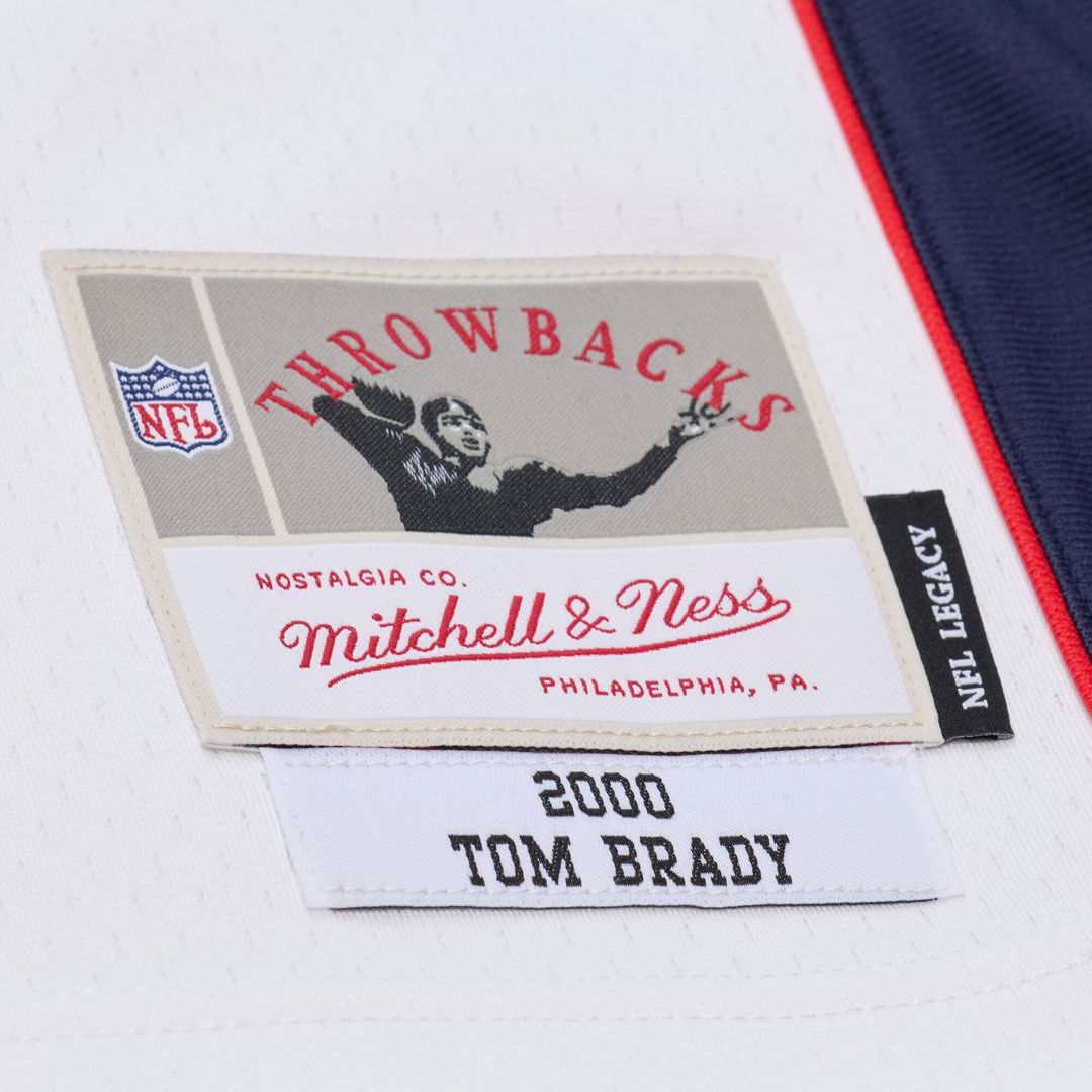 Tom Brady New England Patriots 2000 Legacy Replica Jersey - White