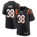 DJ Ivey Cincinnati Bengals Team Game Jersey - Black