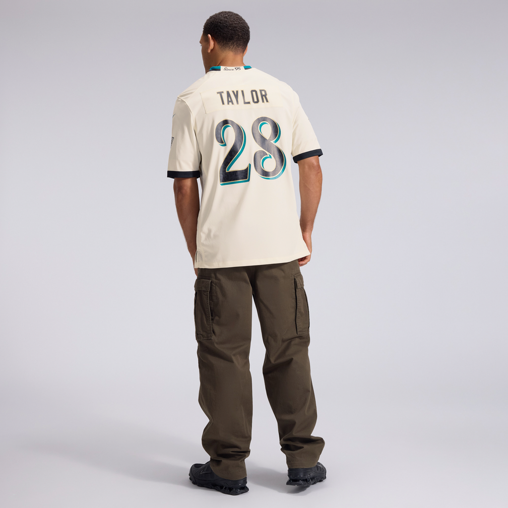 Fred Taylor Jacksonville Jaguars 2026 Rivalries Collection Game Jersey - Natural