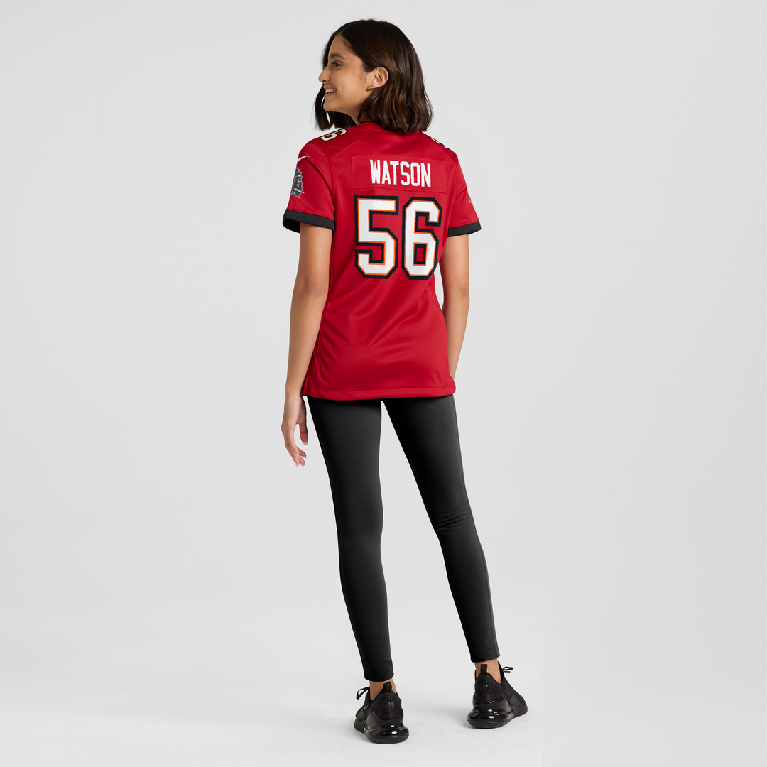 Desmond Watson Tampa Bay Buccaneers Women's Team Game Jersey - Red