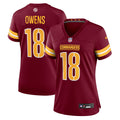 Tyler Owens Washington Commanders Women's Team Game Jersey - Burgundy