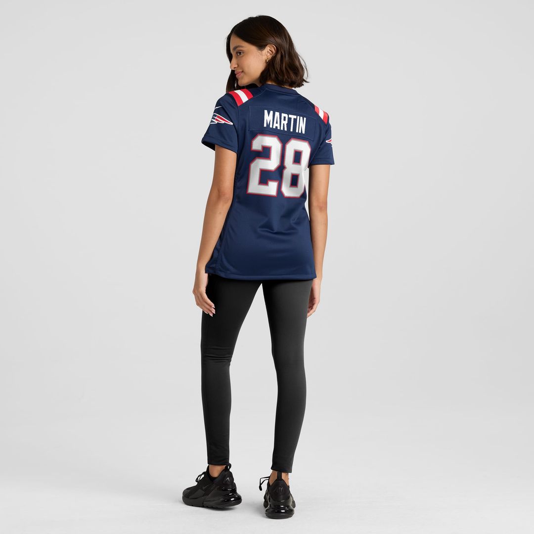 Curtis Martin New England Patriots Women's Game Retired Player Jersey - Navy