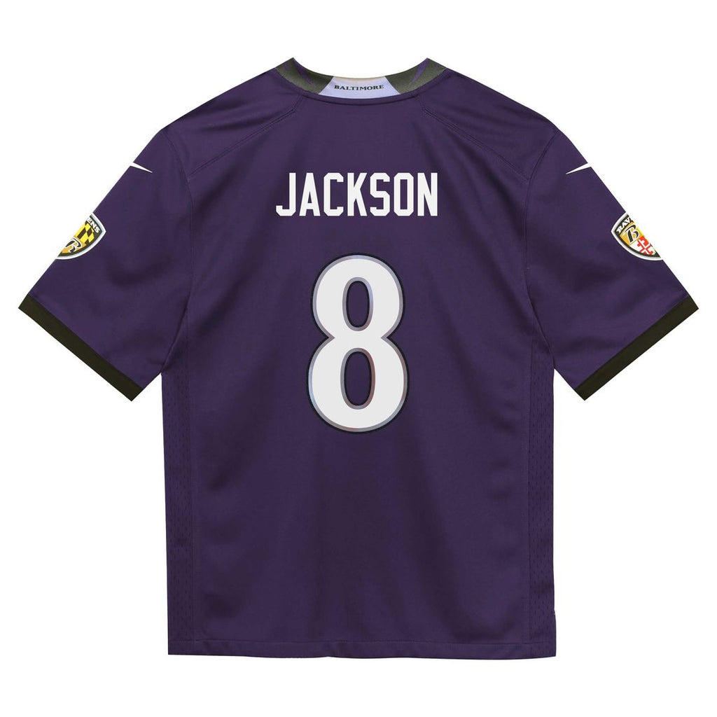 Lamar Jackson Baltimore Ravens Infant Team Game Jersey - Purple