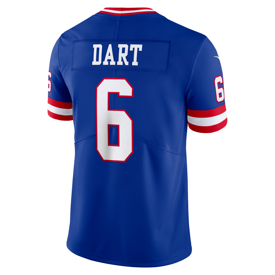 Jaxson Dart New York Giants Legacy Vapor Untouchable Stitched Limited Jersey - Royal