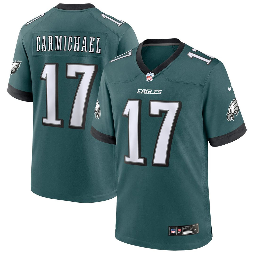 Harold Carmichael Philadelphia Eagles Team Retired Player Game Jersey - Midnight Green