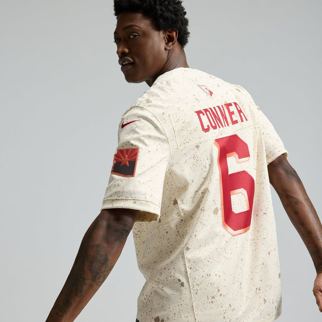 James Conner Arizona Cardinals Rivalries Collection Stitched Limited Jersey - Natural
