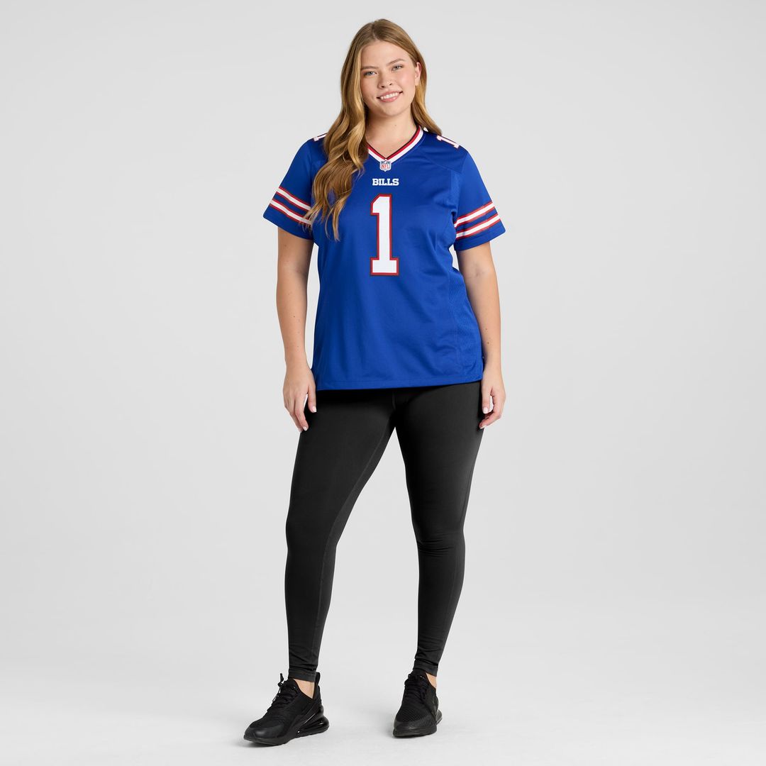Number 1 Mom Buffalo Bills Women's Game Jersey - Royal