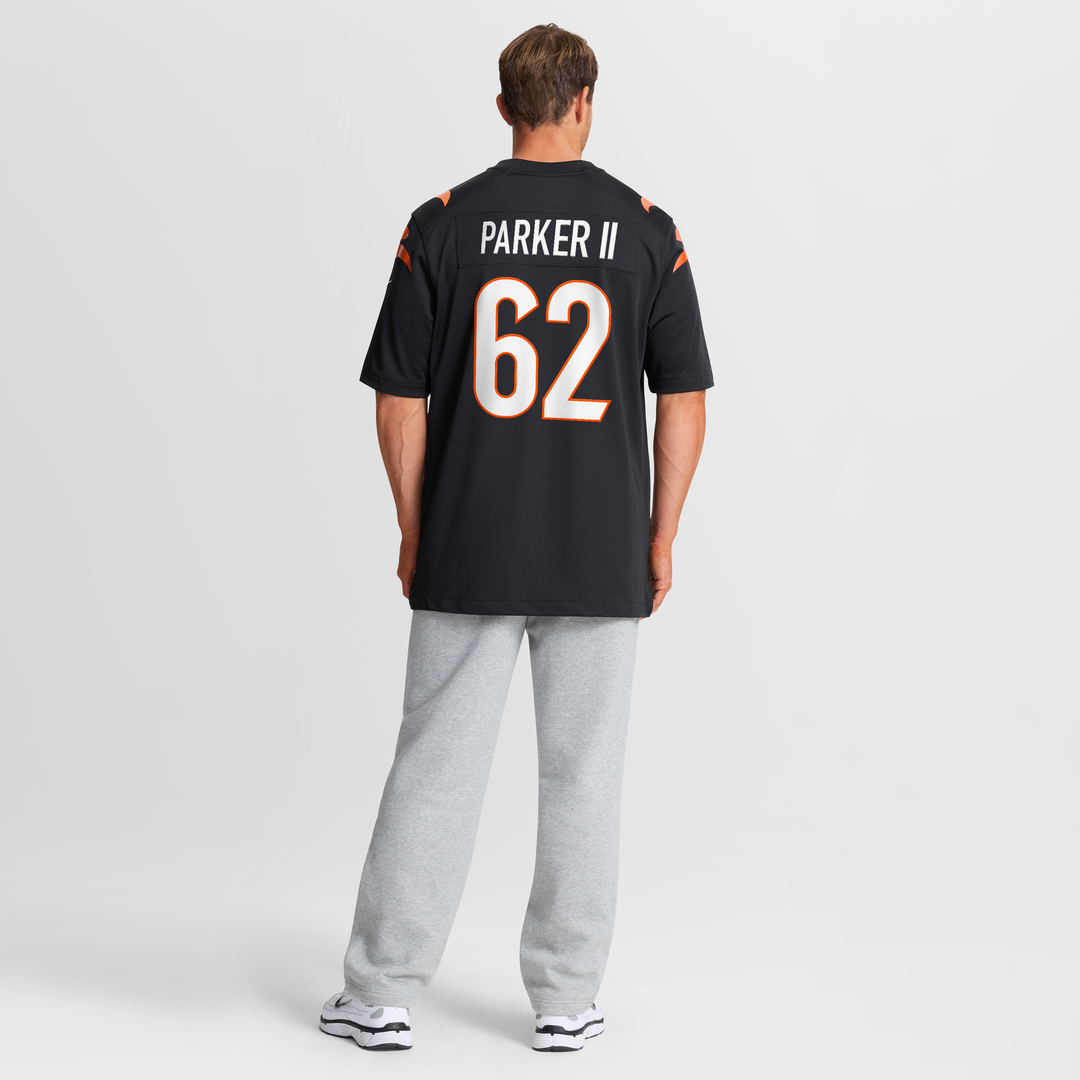 Brian Parker II Cincinnati Bengals Team Game Jersey - Black