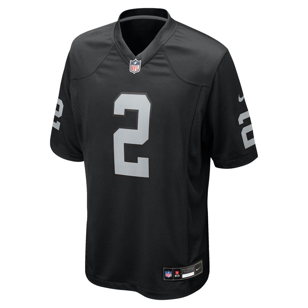 Ashton Jeanty Las Vegas Raiders Youth Game Jersey - Black