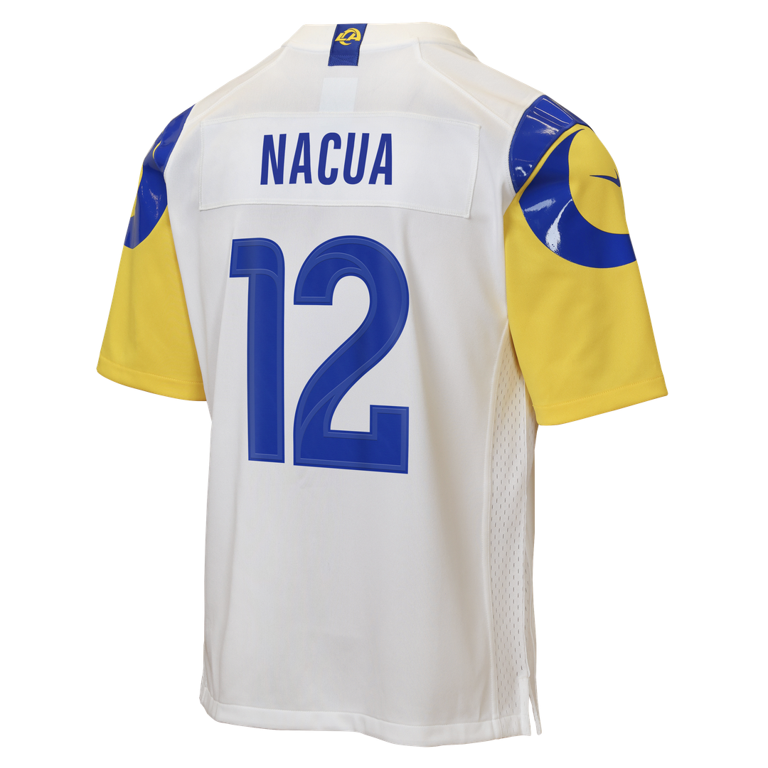Puka Nacua Los Angeles Rams Youth Game Jersey - White