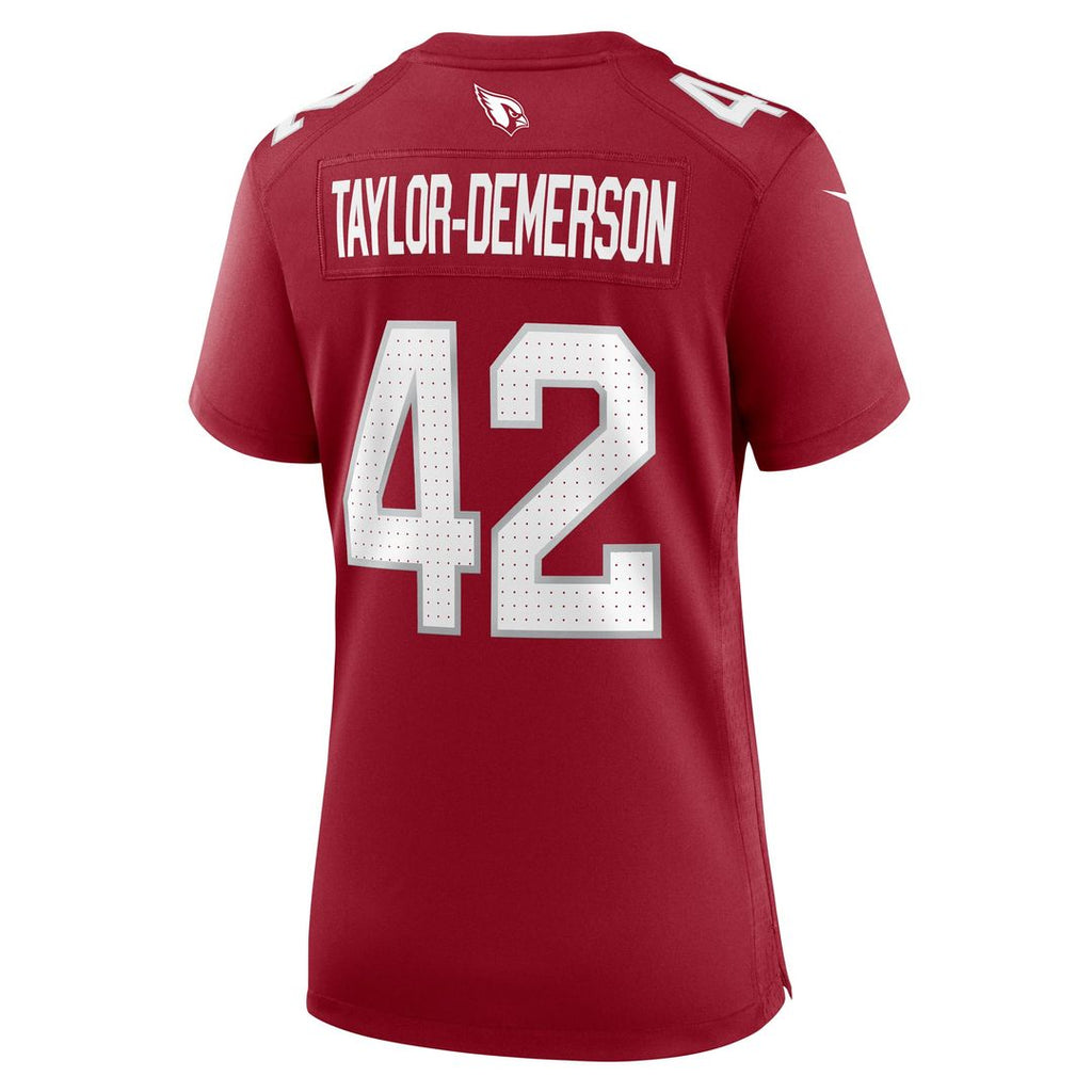 Dadrion Taylor - Demerson Arizona Cardinals Women's Game Jersey - Cardinal