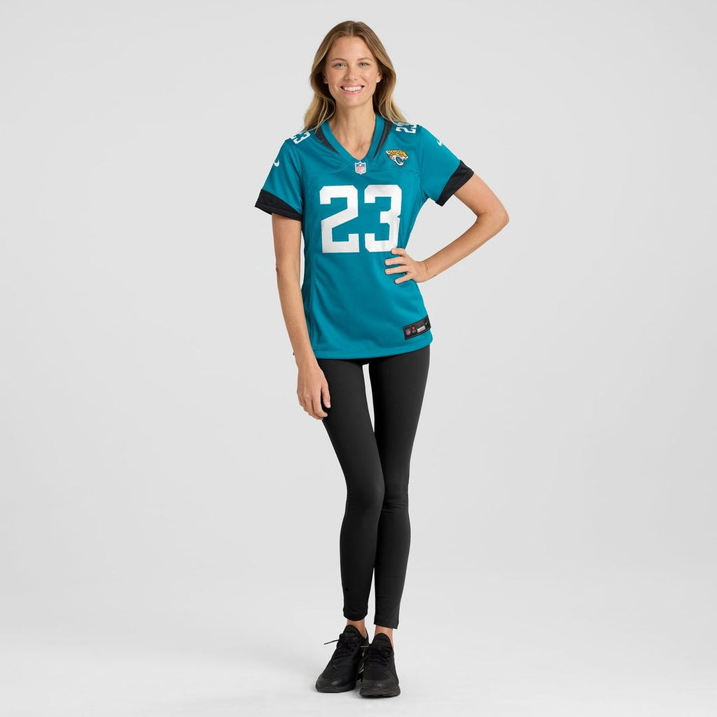 Foyesade Oluokun Jacksonville Jaguars Women's Game Player Jersey - Teal