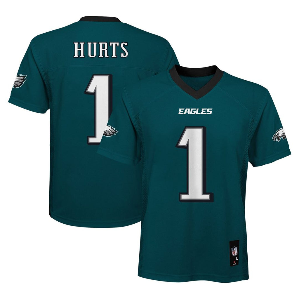 Jalen Hurts Philadelphia Eagles Preschool Replica Player Jersey - Midnight Green