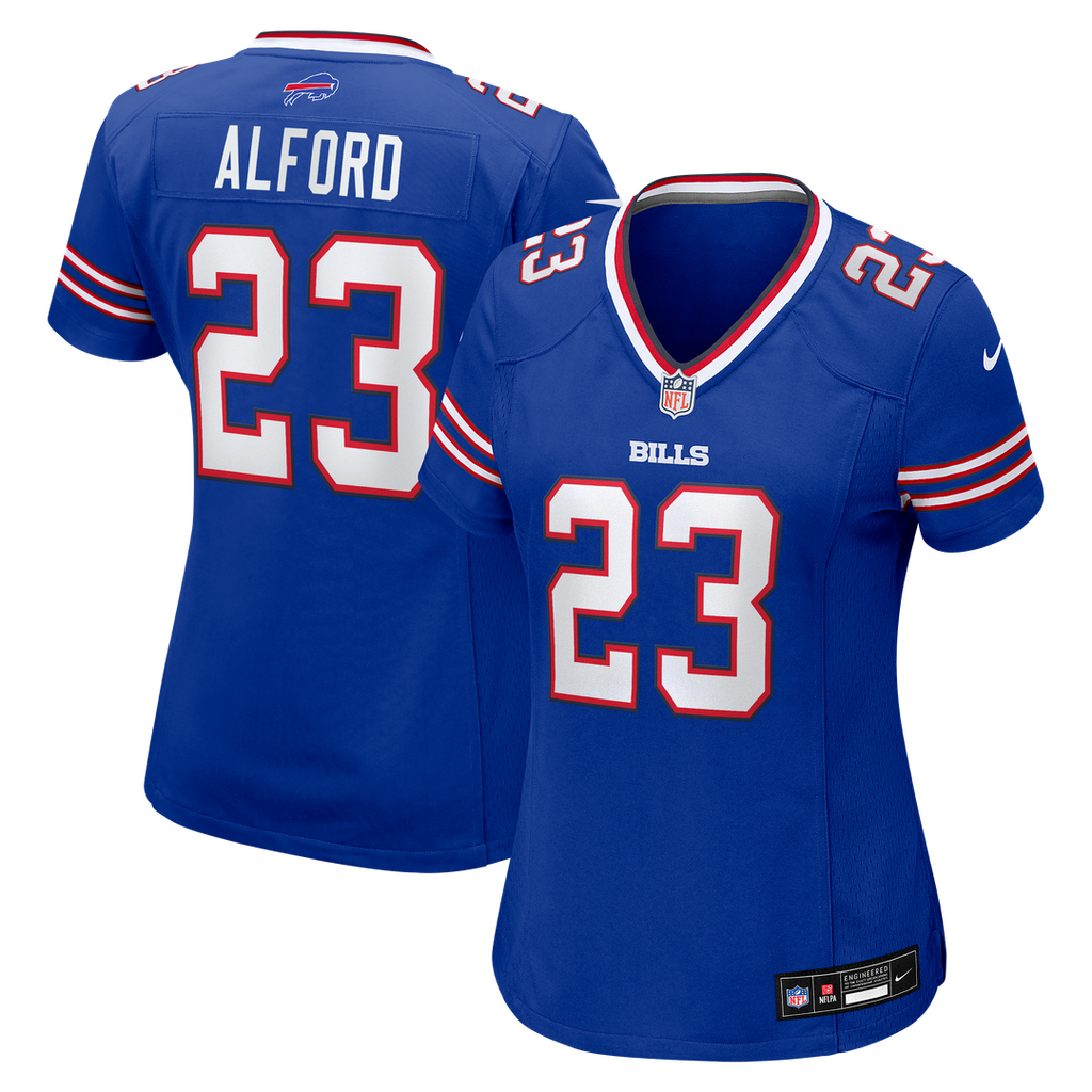 Dee Alford Buffalo Bills Women's Team Game Jersey - Royal