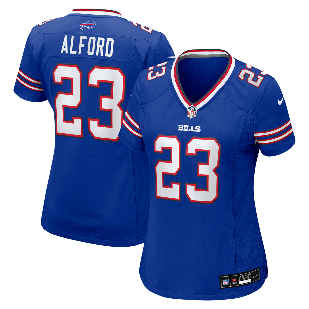 Dee Alford Buffalo Bills Women's Team Game Jersey - Royal
