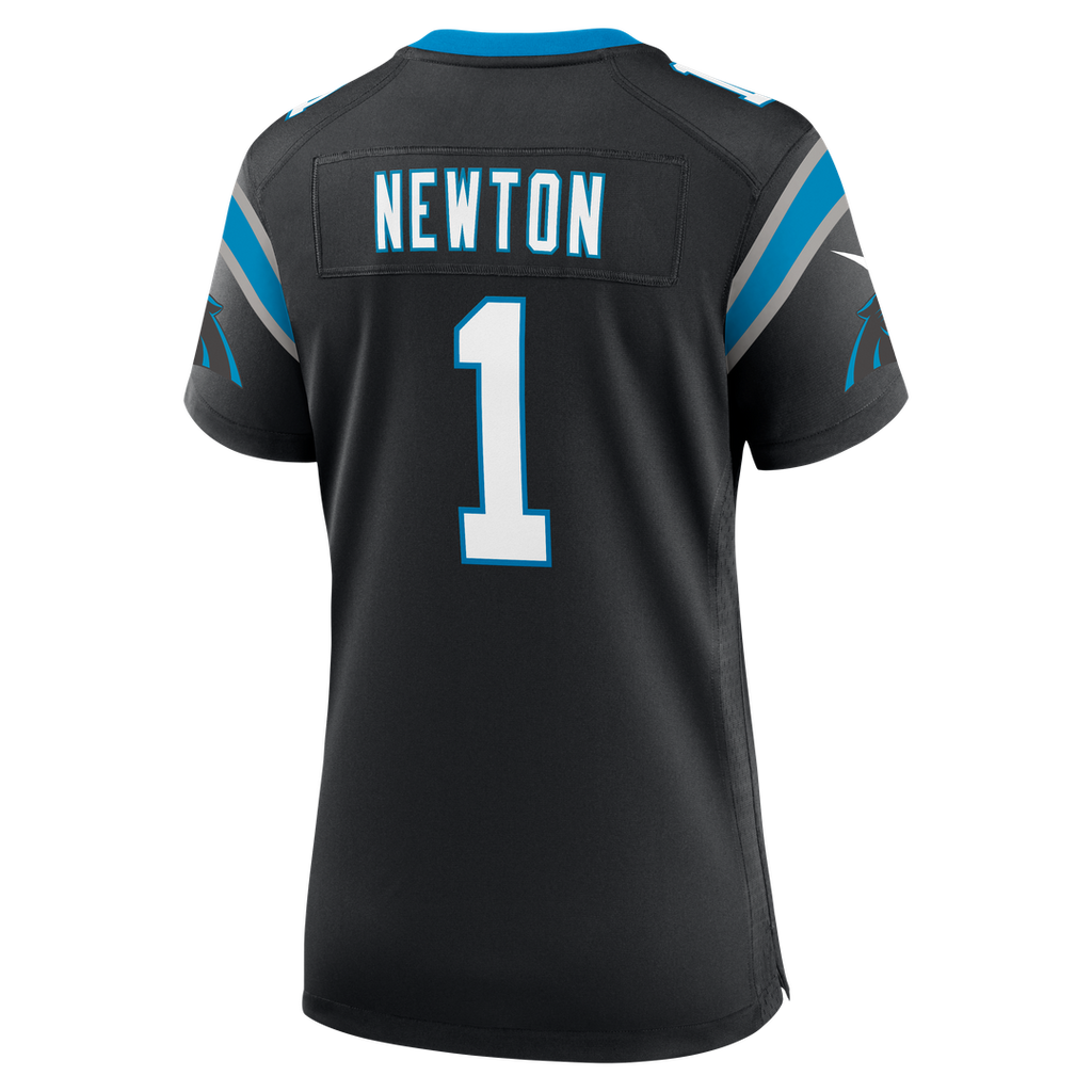 Cam Newton Carolina Panthers Women's Team Retired Game Jersey - Black