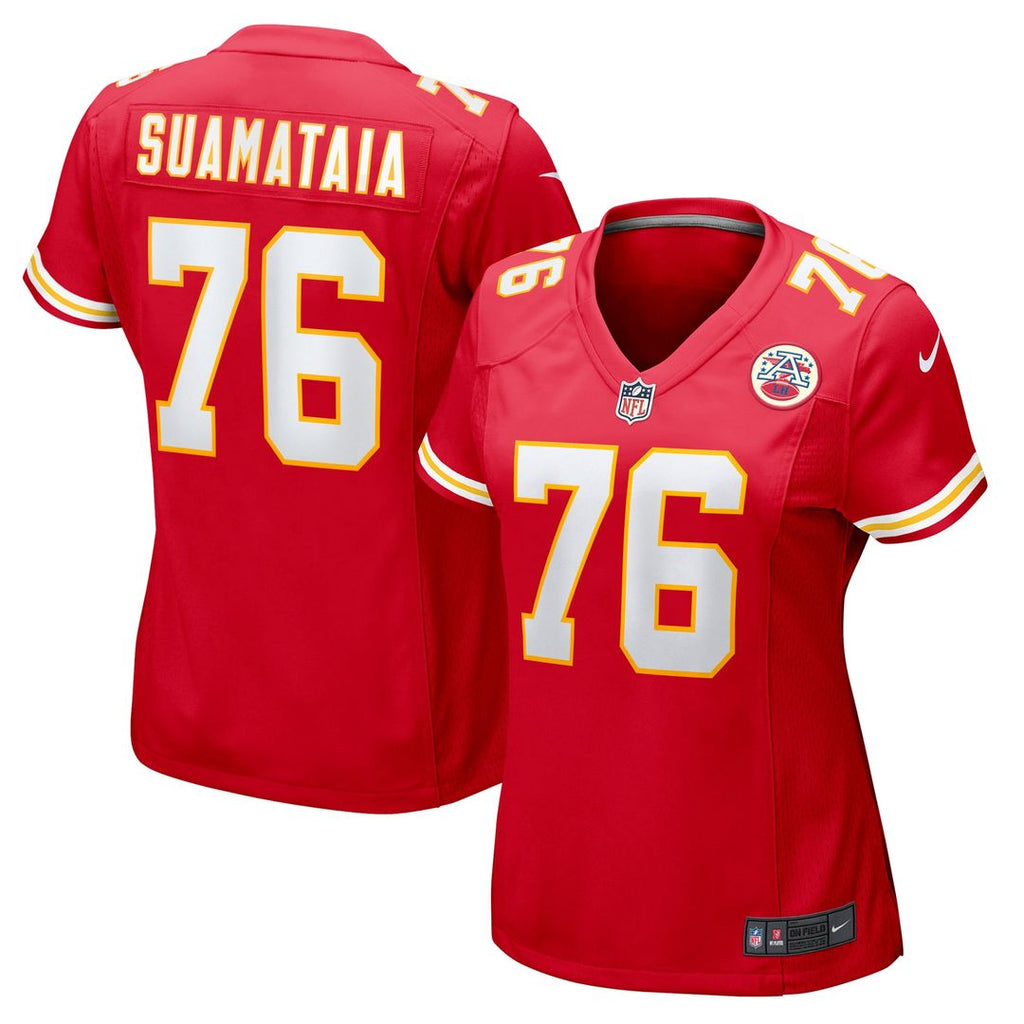 Kingsley Suamataia Kansas City Chiefs Women's Game Jersey - Red