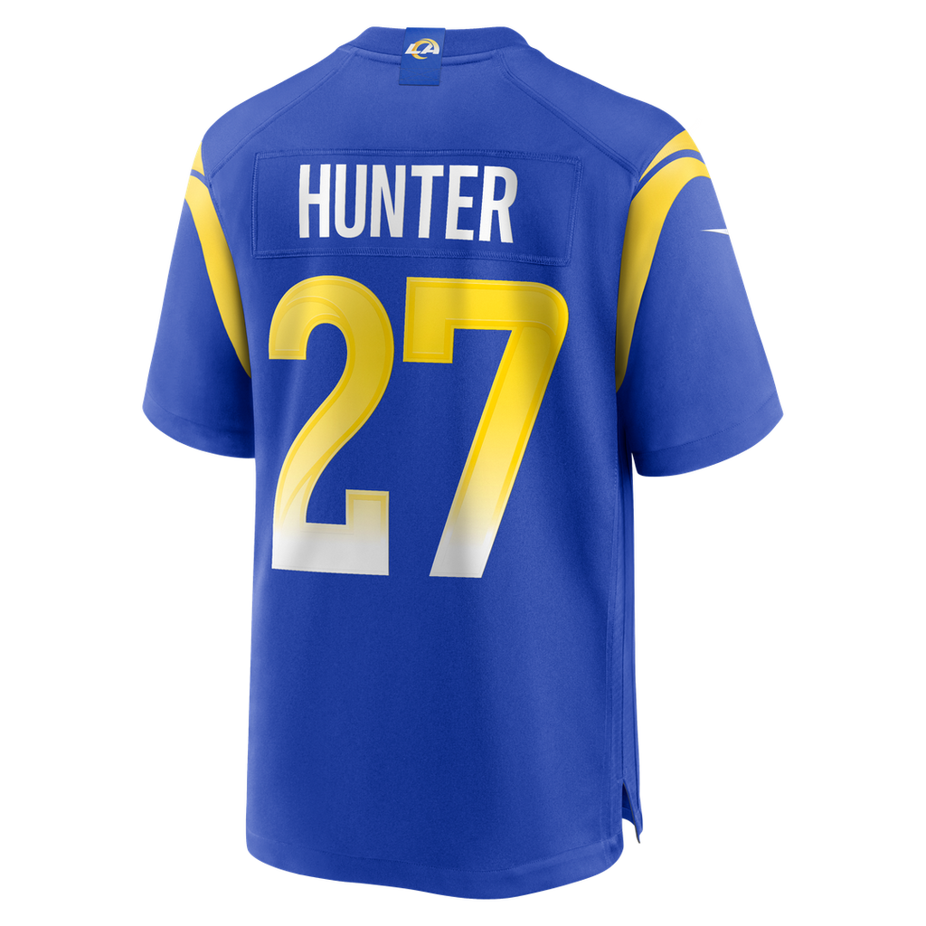 Jarquez Hunter Los Angeles Rams Team Game Jersey - Royal