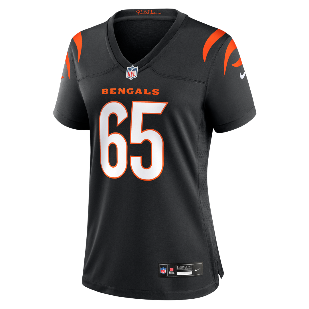 Connor Lew Cincinnati Bengals Women's Team Game Jersey - Black
