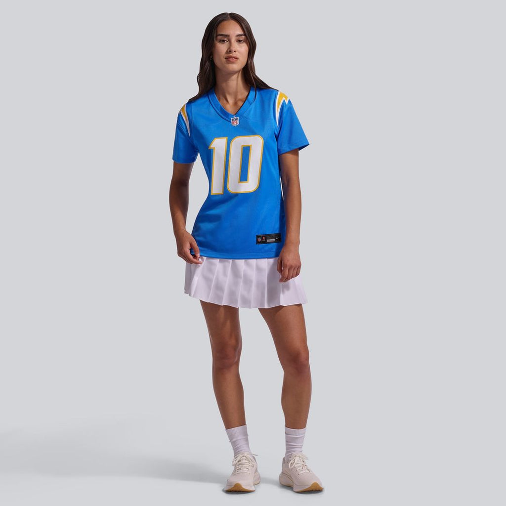 Justin Herbert Los Angeles Chargers Women's Player Game Jersey - Powder Blue