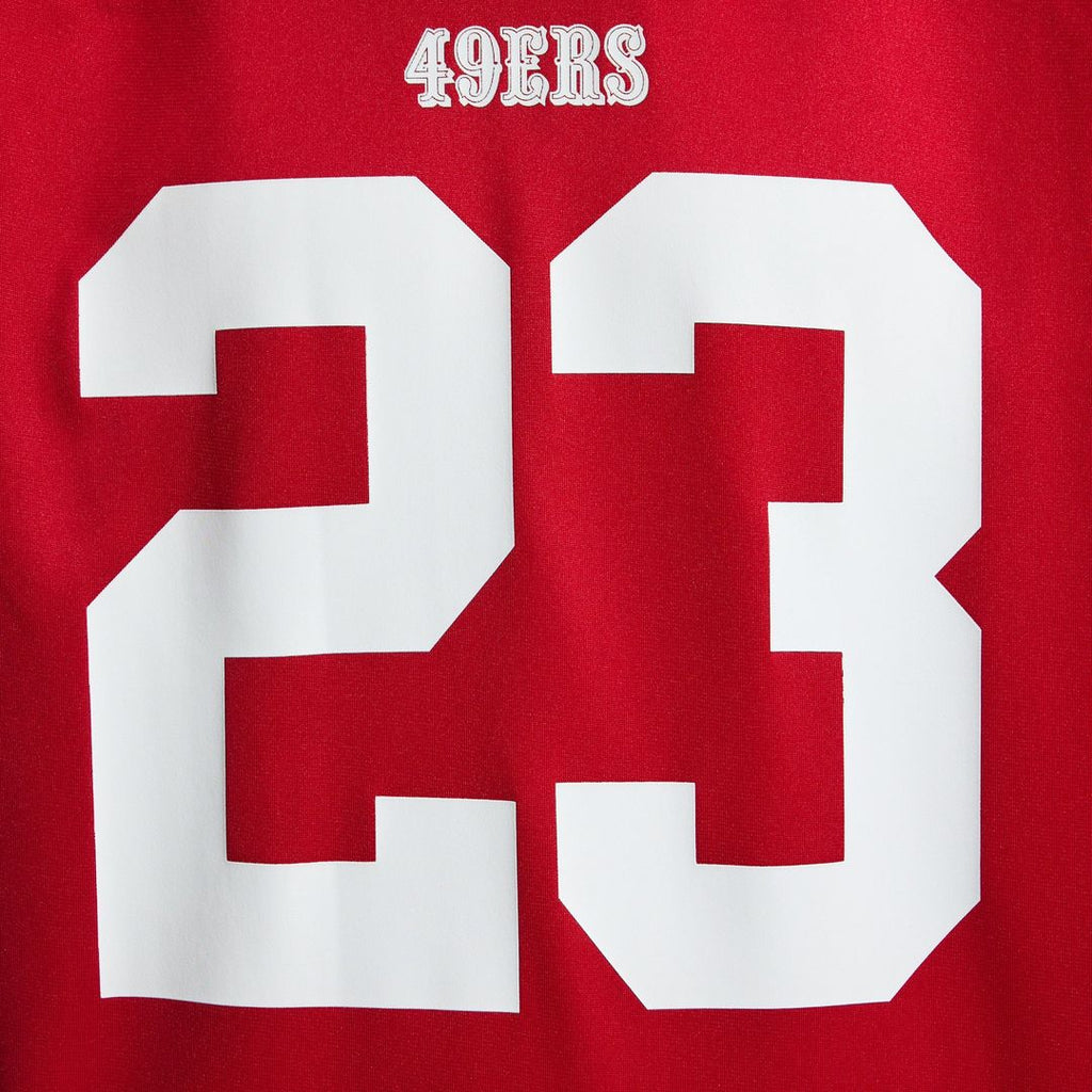 Christian McCaffrey San Francisco 49ers Game Player Jersey - White