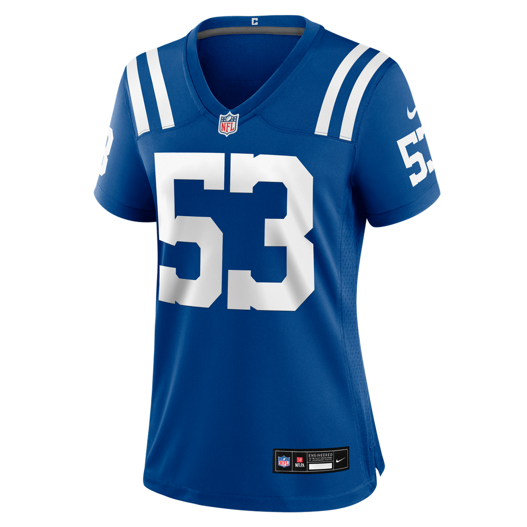 CJ Allen Indianapolis Colts Women's Team Game Jersey - Royal