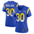 Josh Wallace Los Angeles Rams Women's Game Jersey - Royal