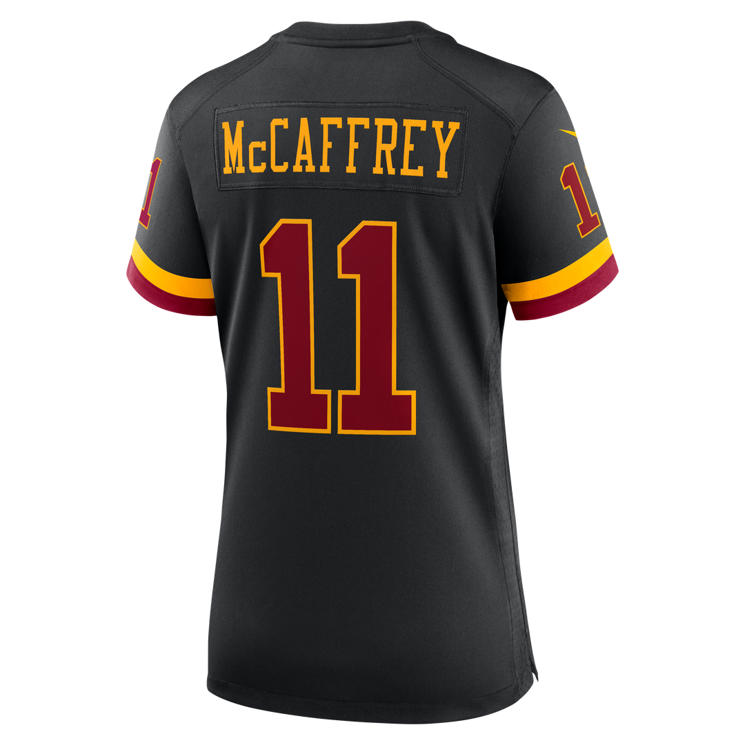 Luke McCaffrey Washington Commanders Women's Hail Raiser Alternate Game Jersey - Black