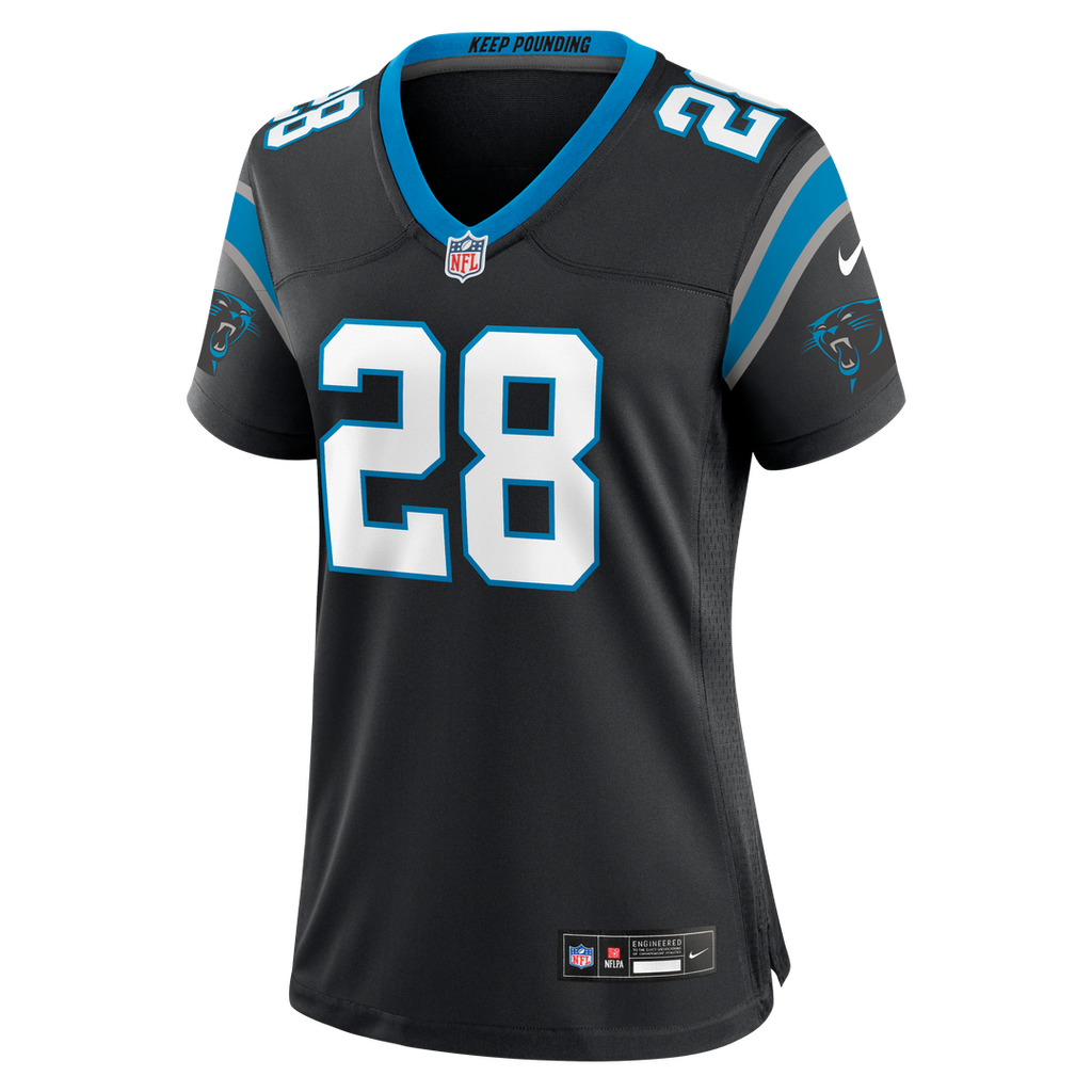 AJ Dillon Carolina Panthers Women's Team Game Jersey - Black