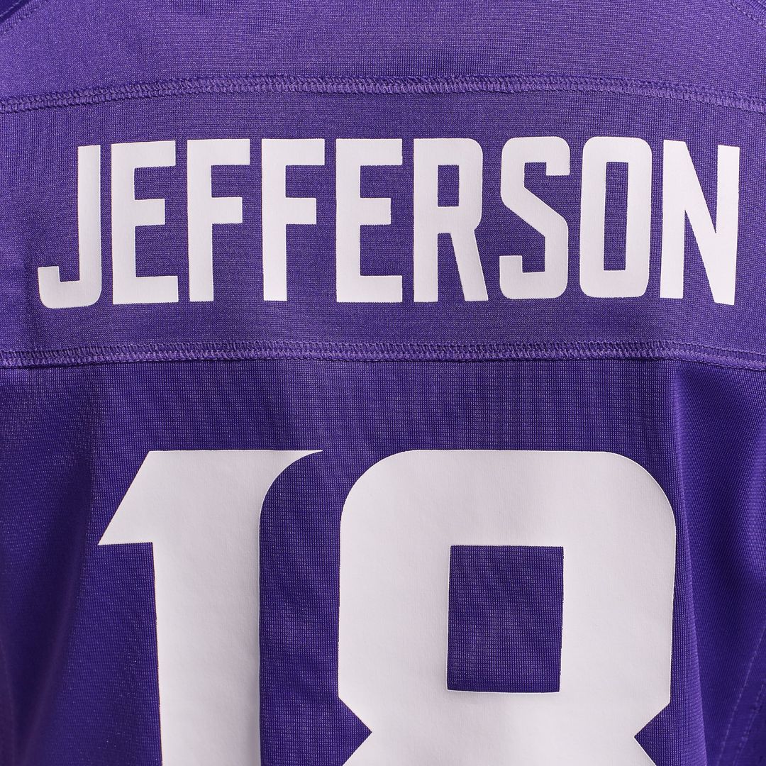 Justin Jefferson Minnesota Vikings Women's Game Jersey - Purple
