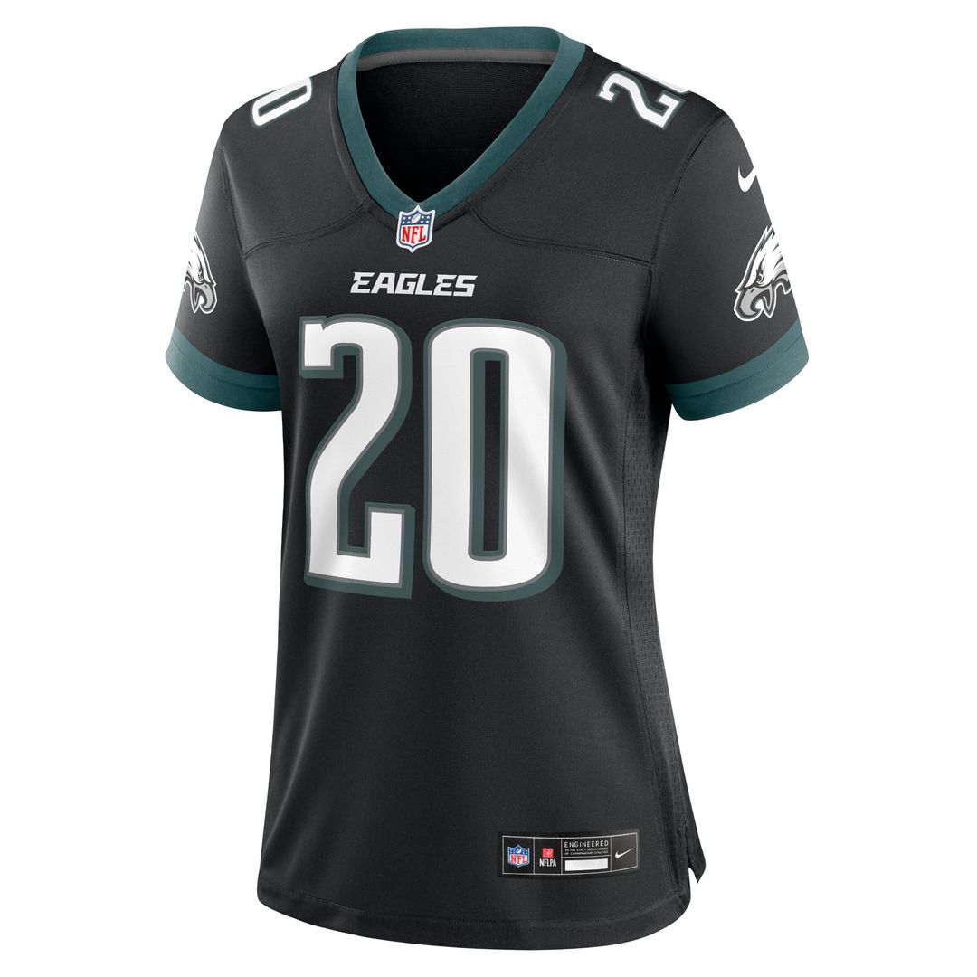 Brian Dawkins Philadelphia Eagles Women's Alternate Game Jersey - Black