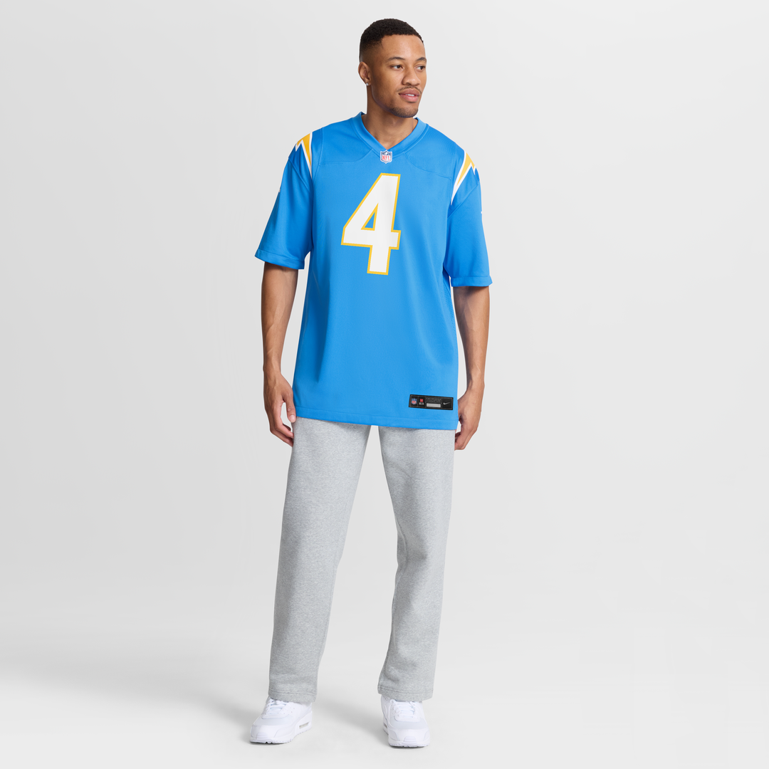Tarheeb Still Los Angeles Chargers Team Game Jersey - Powder Blue