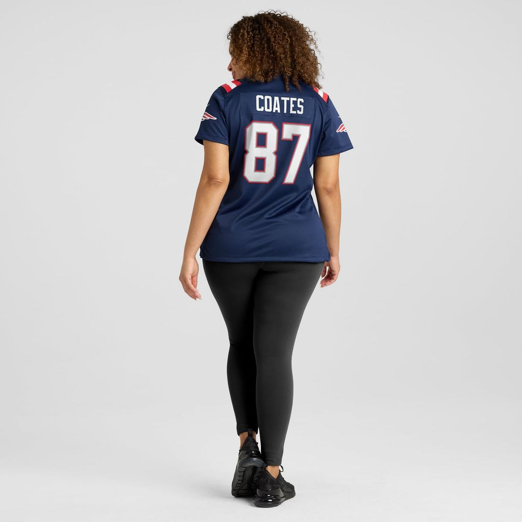 Ben Coates New England Patriots Women's Game Retired Player Jersey - Navy