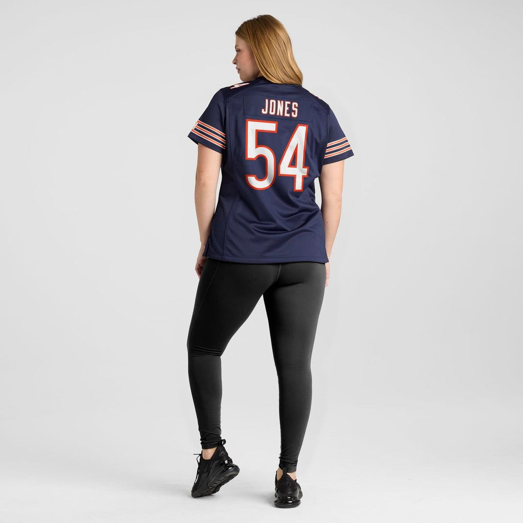 Logan Jones Chicago Bears Women's Team Game Jersey - Navy