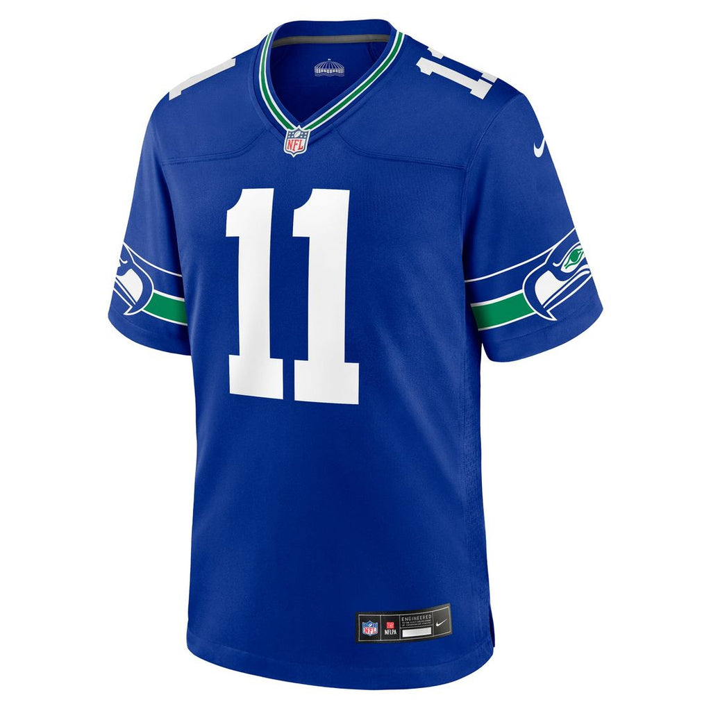 Jaxon Smith - Njigba Seattle Seahawks Game Jersey - College Navy