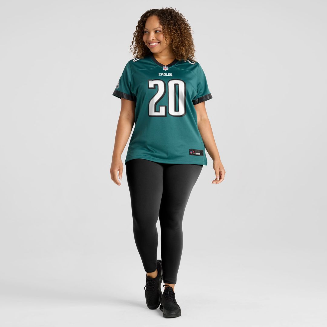 Brian Dawkins Philadelphia Eagles Women's Alternate Game Jersey - Black