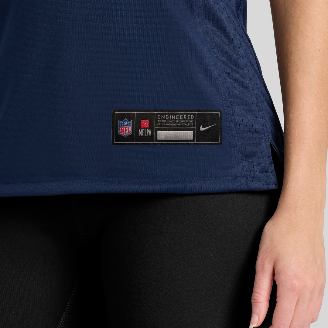 Romeo Doubs New England Patriots Women's Team Game Jersey - Navy
