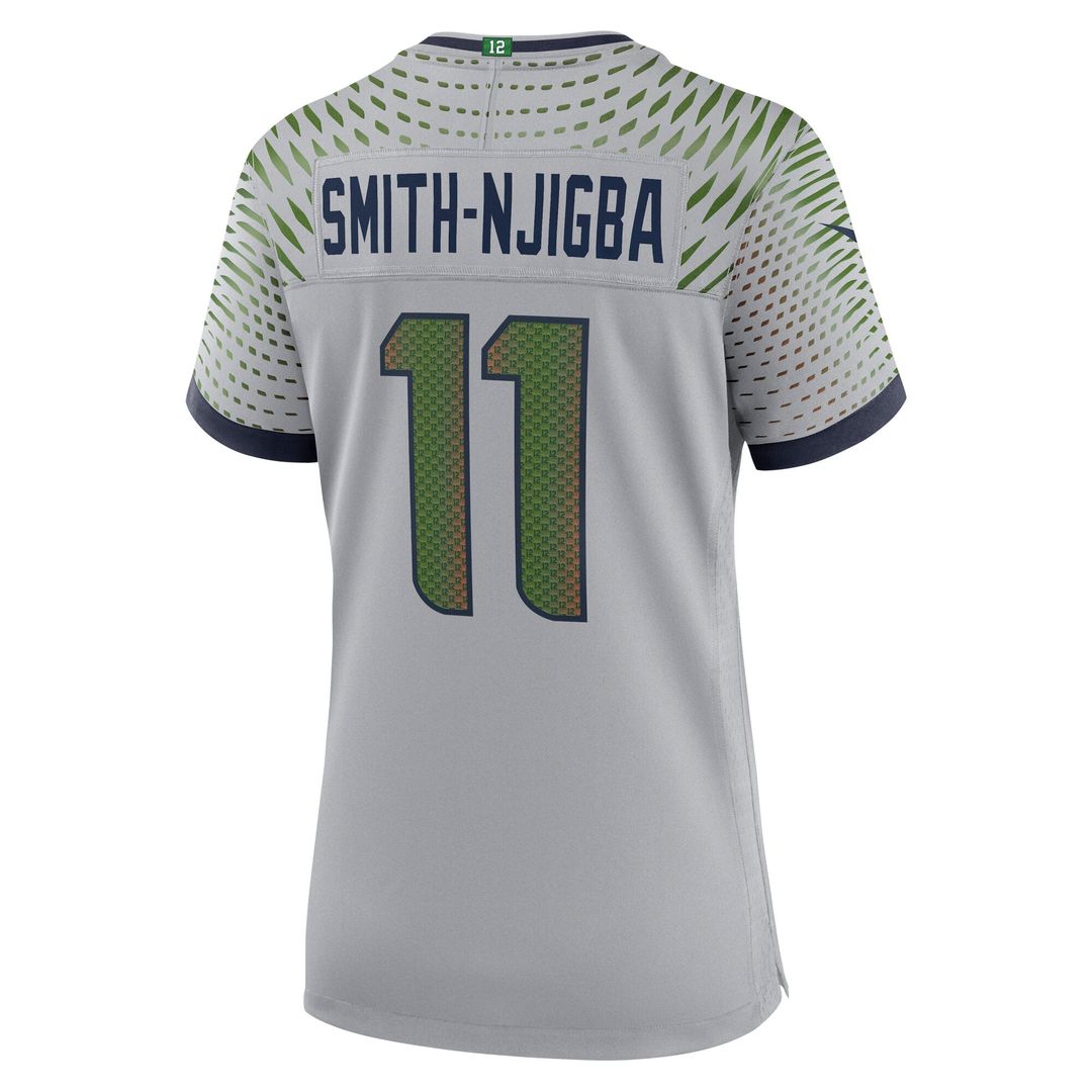 Jaxon Smith - Njigba Seattle Seahawks Women's Rivalries Collection Game Jersey - Gray