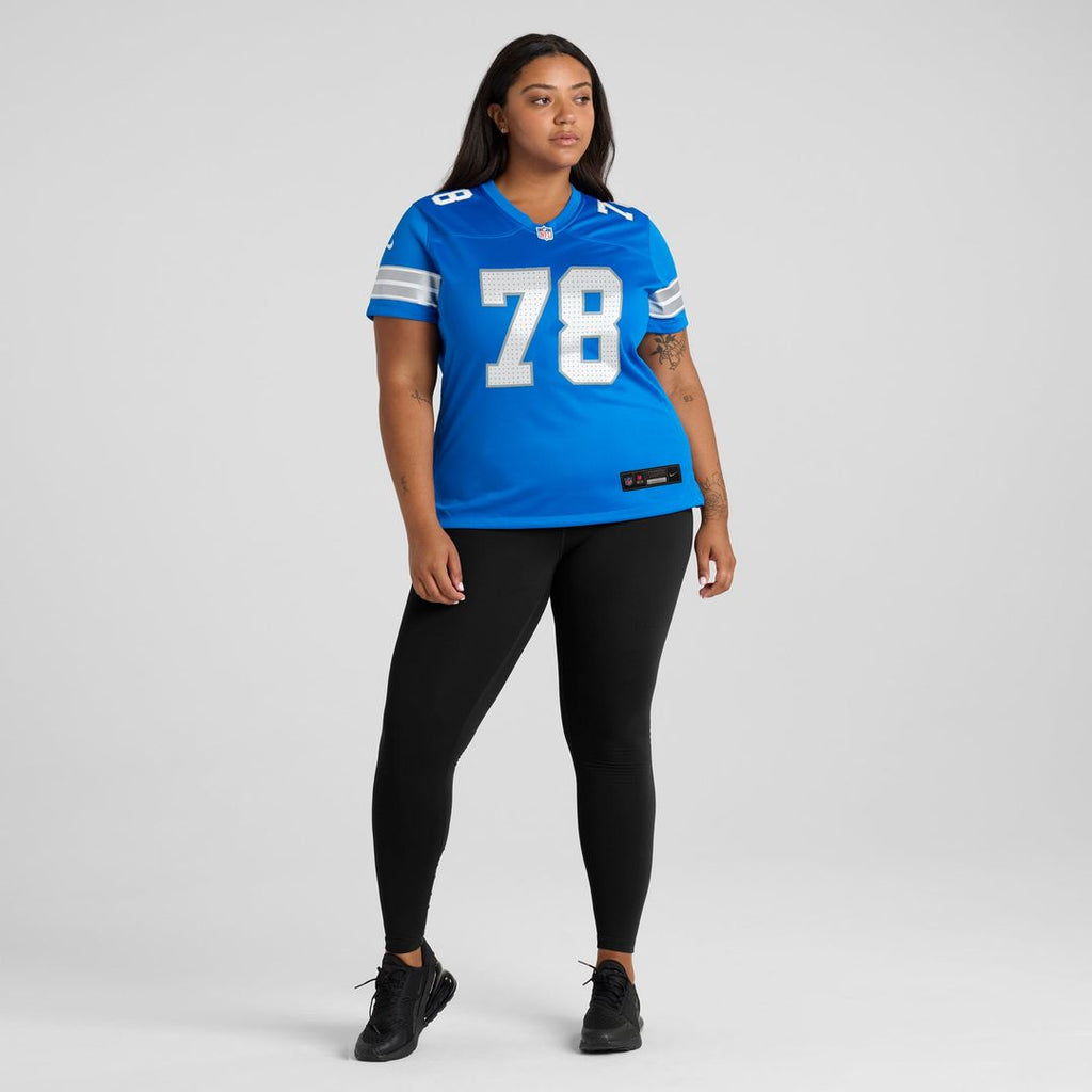 Ben Bartch Detroit Lions Women's Team Game Jersey - Blue