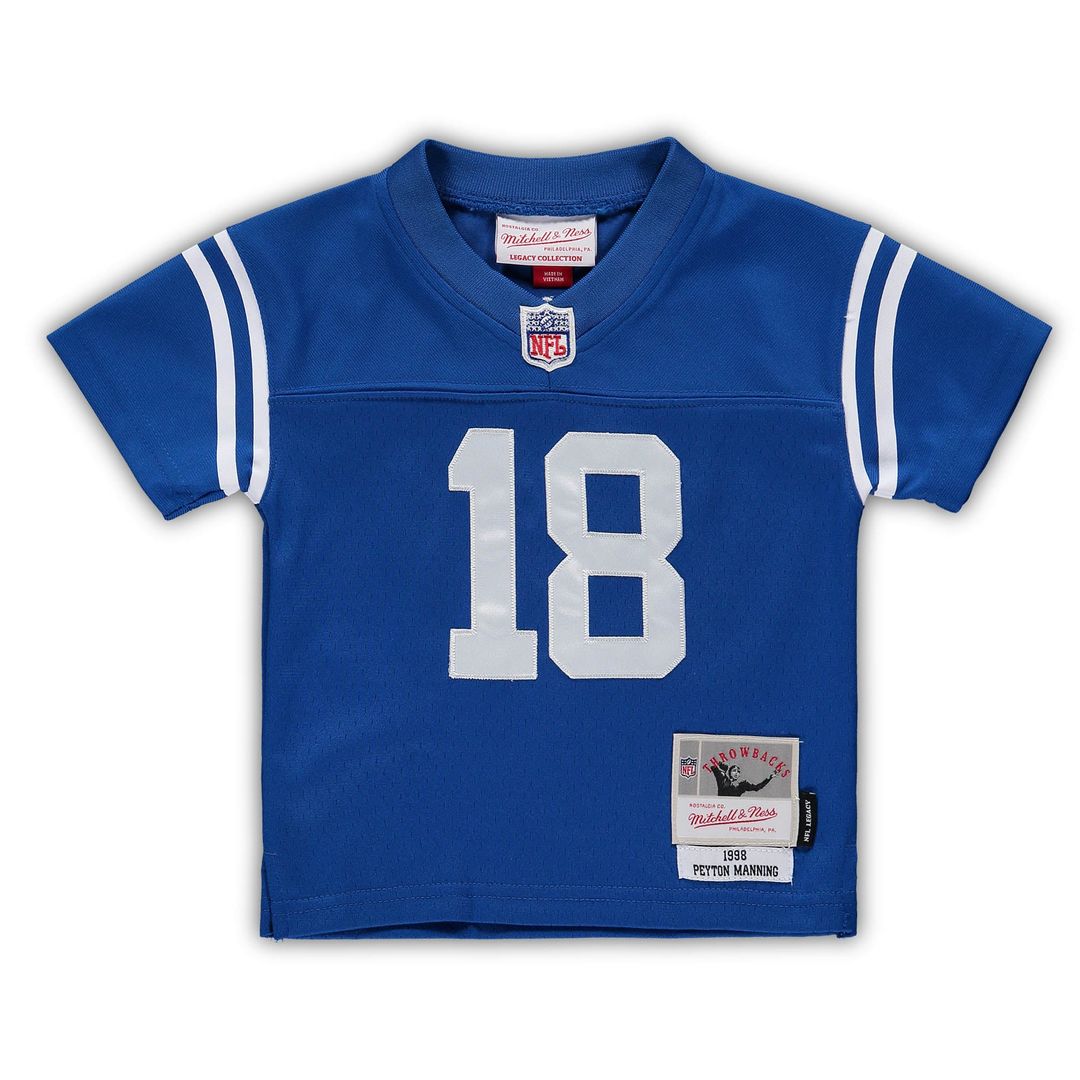 Peyton Manning Indianapolis Colts Infant 1998 Retired Legacy Jersey - Royal