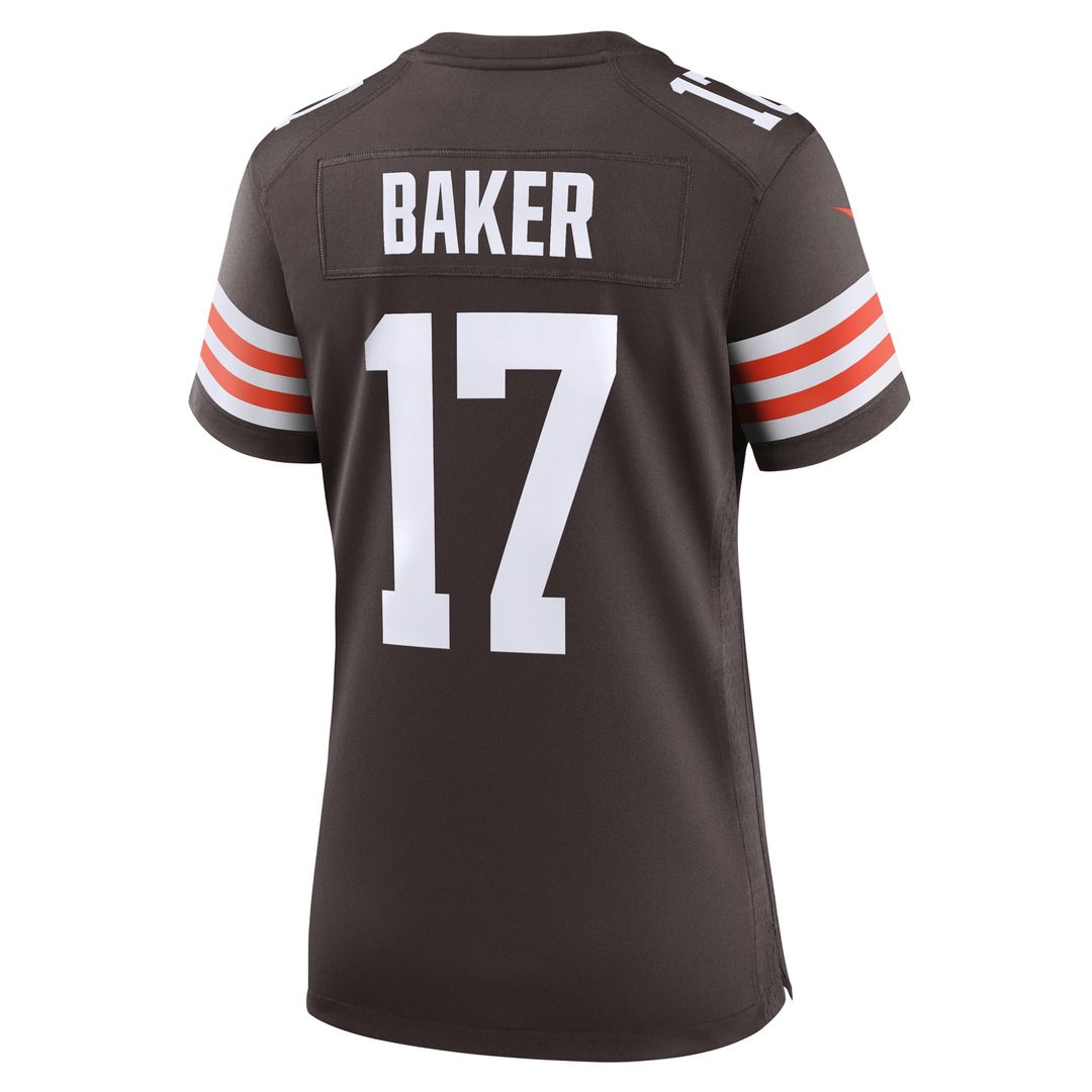 Jerome Baker Cleveland Browns Women's Team Game Jersey - Brown