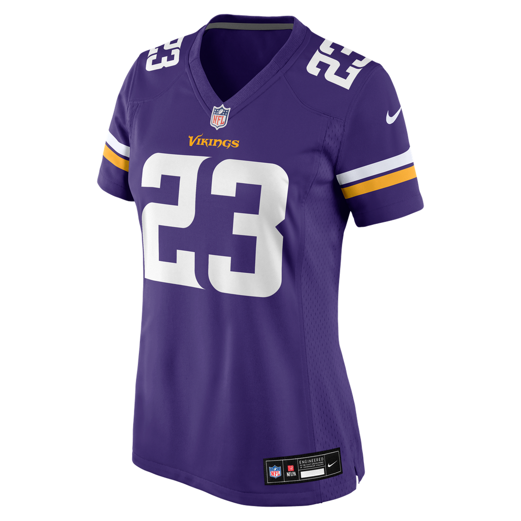 James Pierre Minnesota Vikings Women's Team Game Jersey - Purple