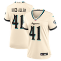 Josh Hines - Allen Jacksonville Jaguars Women's 2026 Rivalries Collection Game Jersey - Natural